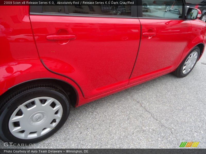 Absolutely Red / Release Series 6.0 Dark Gray/Red 2009 Scion xB Release Series 6.0