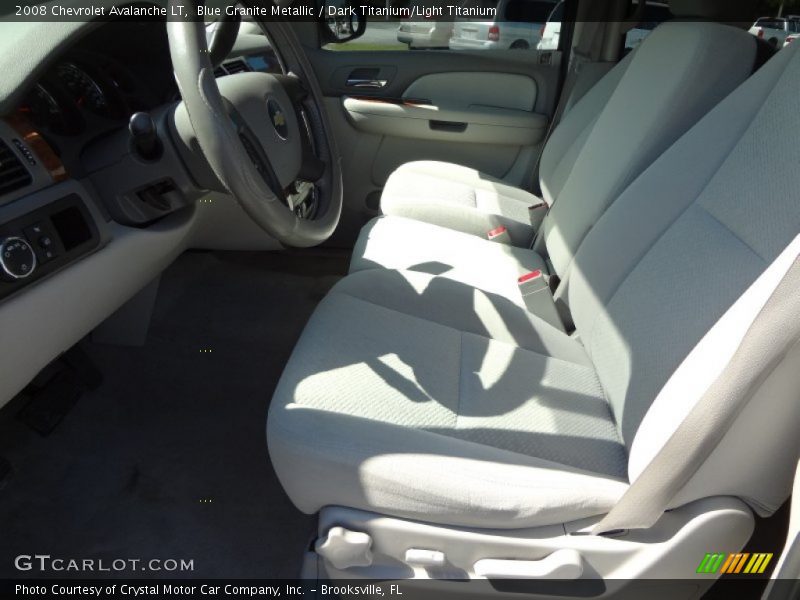 Blue Granite Metallic / Dark Titanium/Light Titanium 2008 Chevrolet Avalanche LT
