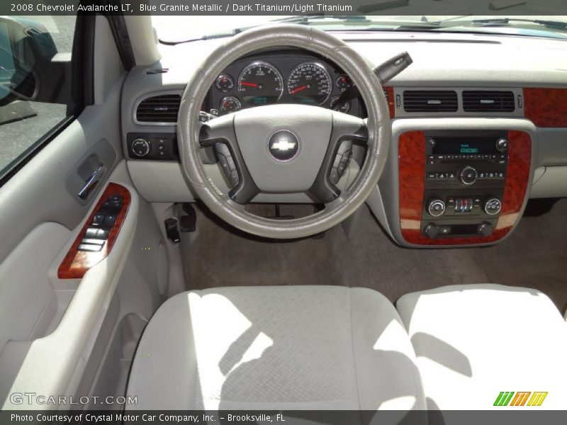 Blue Granite Metallic / Dark Titanium/Light Titanium 2008 Chevrolet Avalanche LT