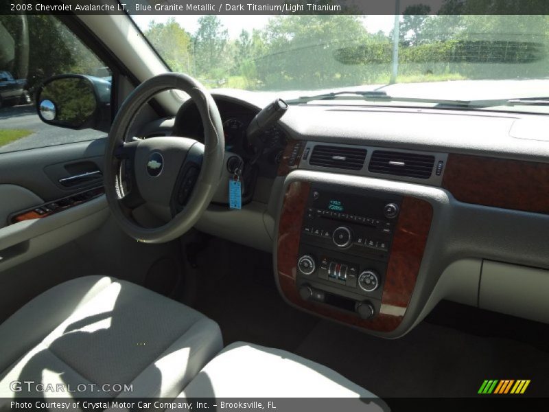 Blue Granite Metallic / Dark Titanium/Light Titanium 2008 Chevrolet Avalanche LT