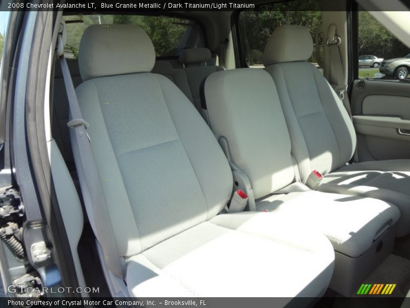 Blue Granite Metallic / Dark Titanium/Light Titanium 2008 Chevrolet Avalanche LT