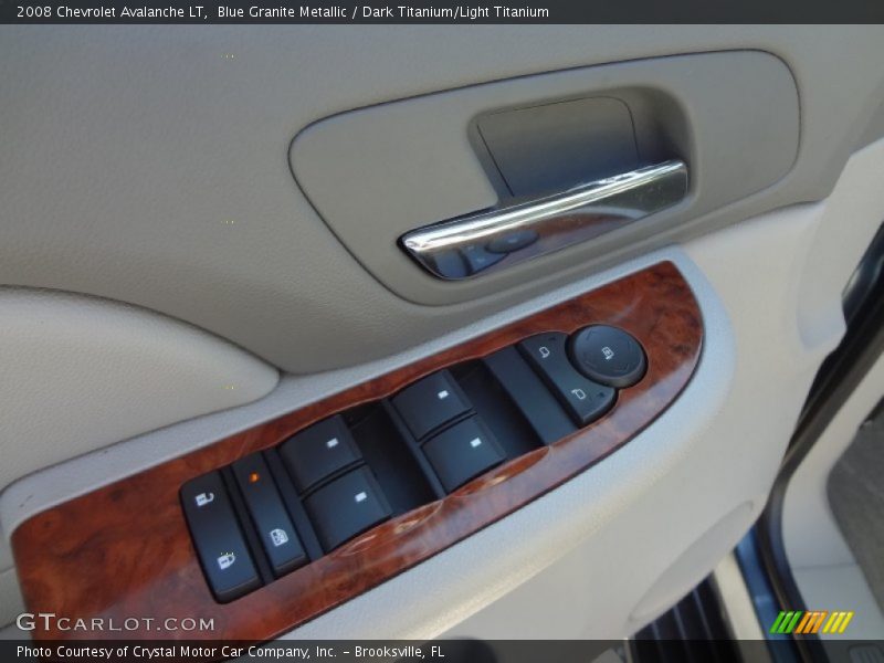 Blue Granite Metallic / Dark Titanium/Light Titanium 2008 Chevrolet Avalanche LT