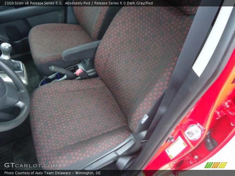 Absolutely Red / Release Series 6.0 Dark Gray/Red 2009 Scion xB Release Series 6.0