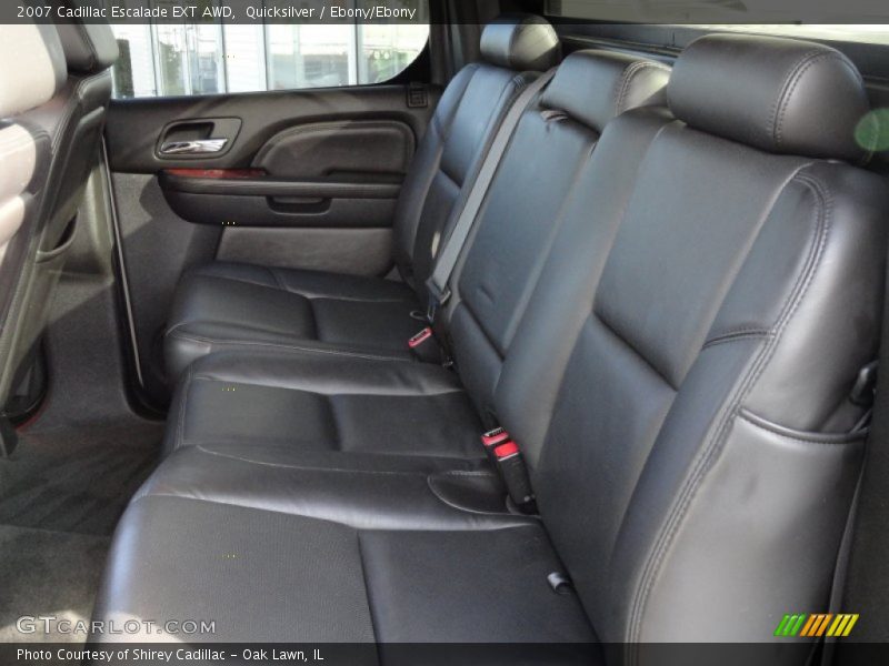 Quicksilver / Ebony/Ebony 2007 Cadillac Escalade EXT AWD
