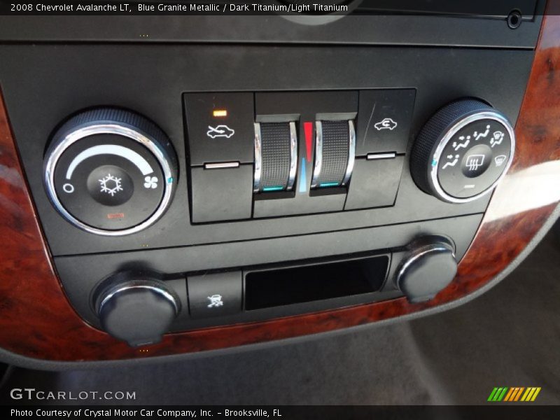 Blue Granite Metallic / Dark Titanium/Light Titanium 2008 Chevrolet Avalanche LT