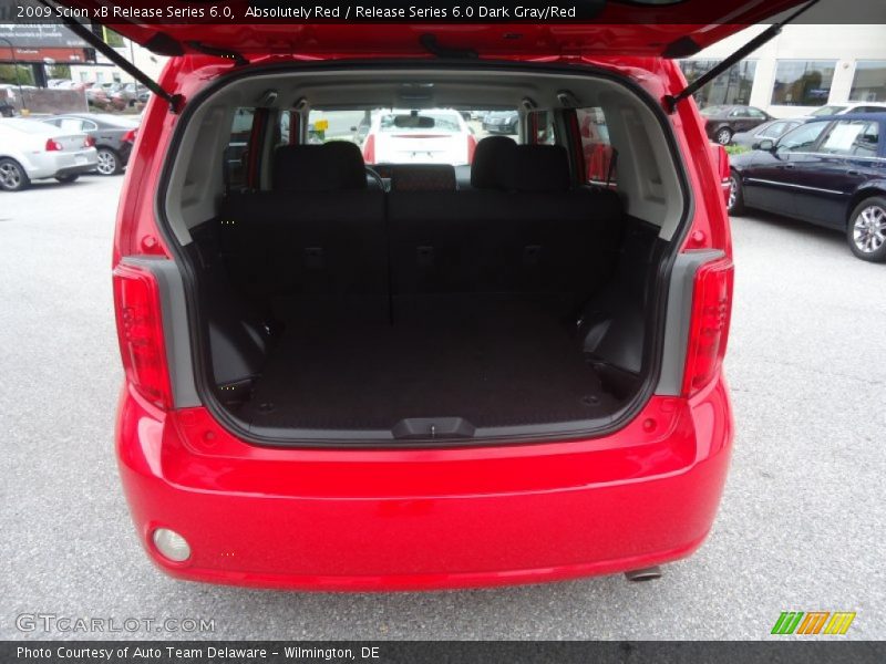 Absolutely Red / Release Series 6.0 Dark Gray/Red 2009 Scion xB Release Series 6.0