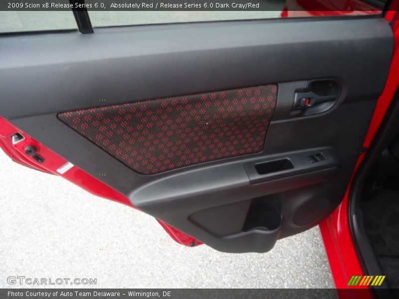 Absolutely Red / Release Series 6.0 Dark Gray/Red 2009 Scion xB Release Series 6.0