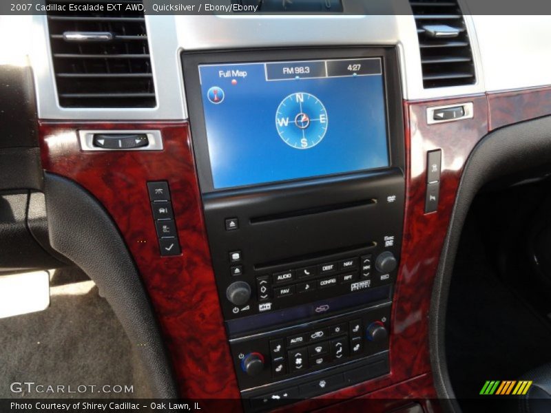 Quicksilver / Ebony/Ebony 2007 Cadillac Escalade EXT AWD