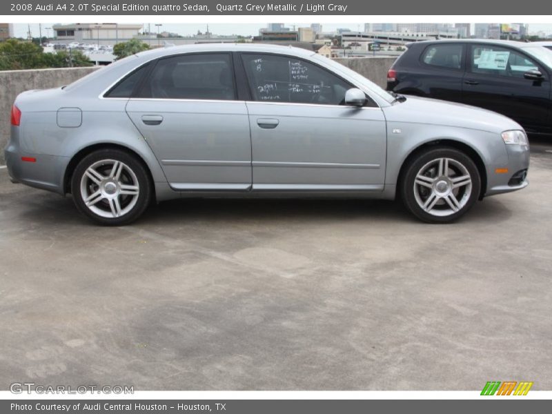 Quartz Grey Metallic / Light Gray 2008 Audi A4 2.0T Special Edition quattro Sedan