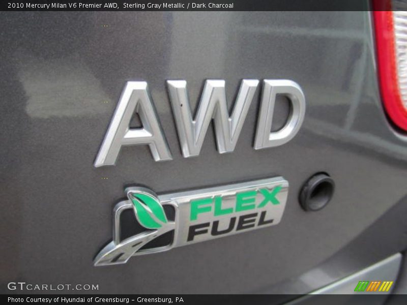 AWD Flex Fuel - 2010 Mercury Milan V6 Premier AWD