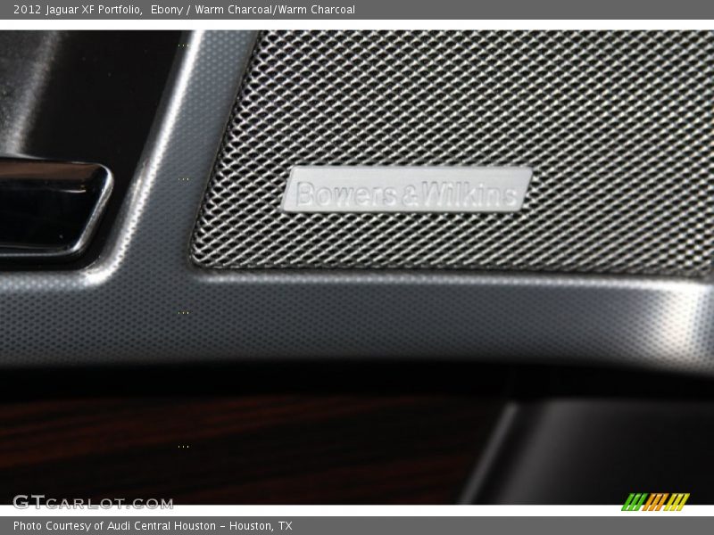 Ebony / Warm Charcoal/Warm Charcoal 2012 Jaguar XF Portfolio