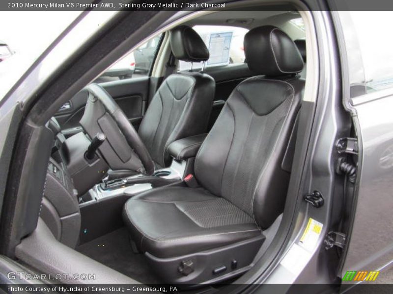 Front Seat of 2010 Milan V6 Premier AWD