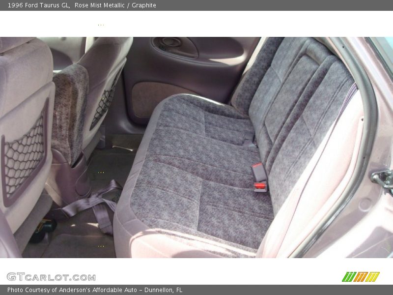 Rear Seat of 1996 Taurus GL