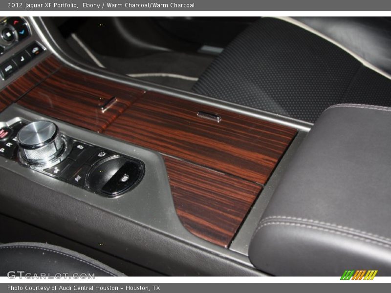 Ebony / Warm Charcoal/Warm Charcoal 2012 Jaguar XF Portfolio