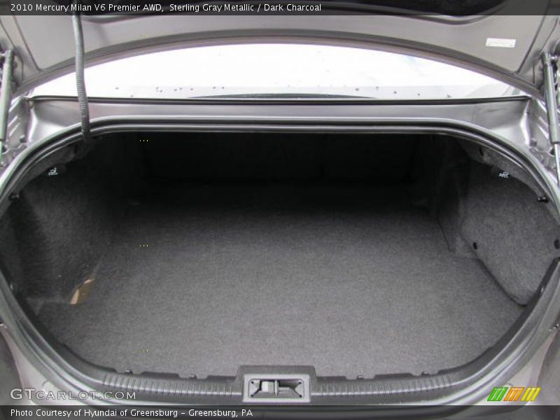  2010 Milan V6 Premier AWD Trunk