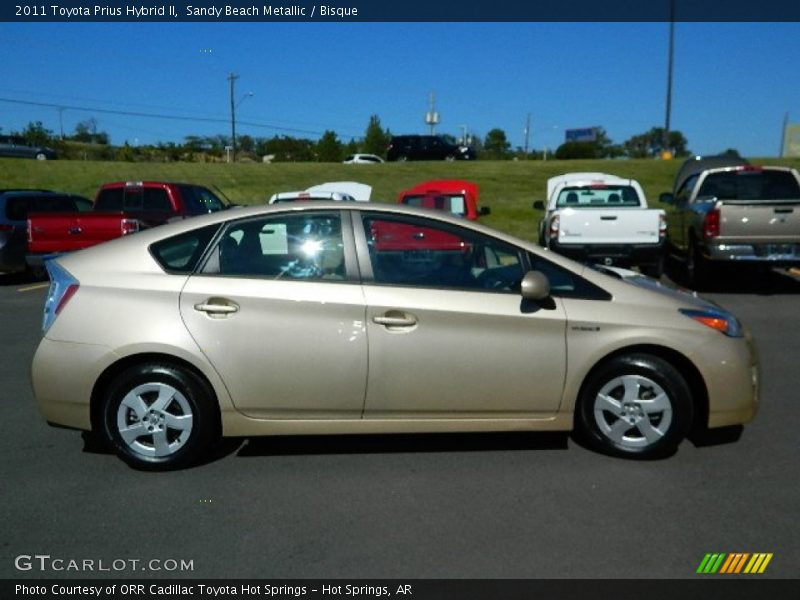 Sandy Beach Metallic / Bisque 2011 Toyota Prius Hybrid II