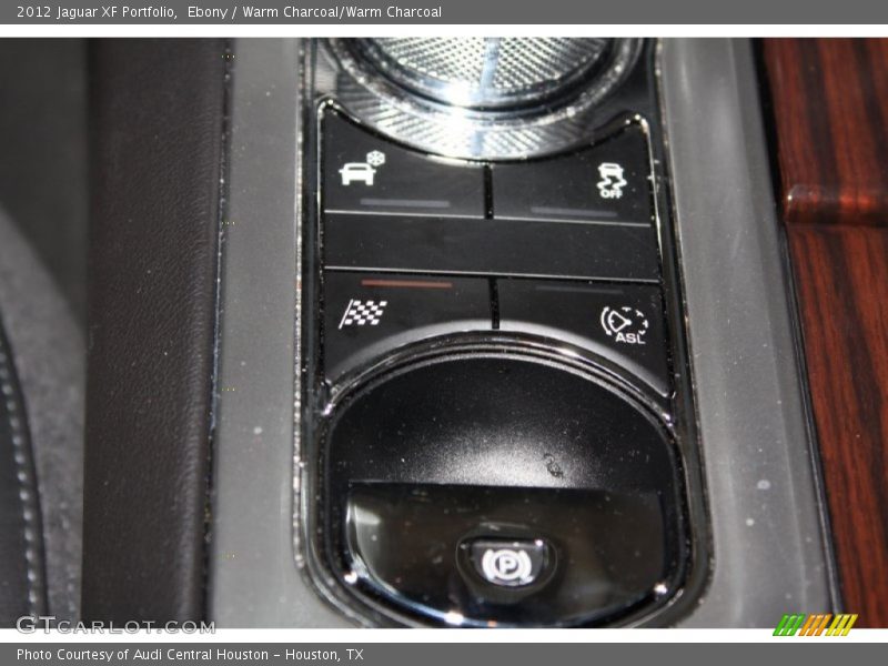 Ebony / Warm Charcoal/Warm Charcoal 2012 Jaguar XF Portfolio