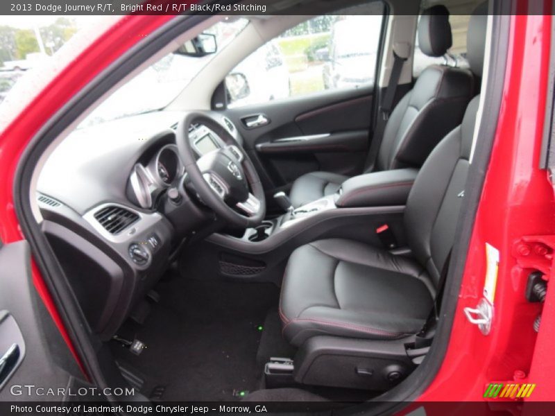 Front Seat of 2013 Journey R/T