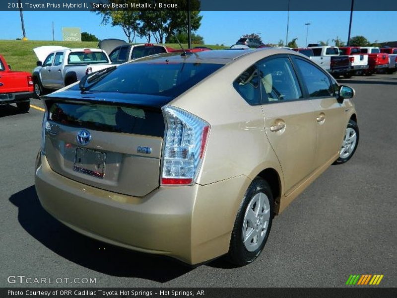 Sandy Beach Metallic / Bisque 2011 Toyota Prius Hybrid II