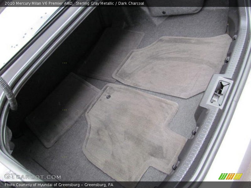  2010 Milan V6 Premier AWD Trunk