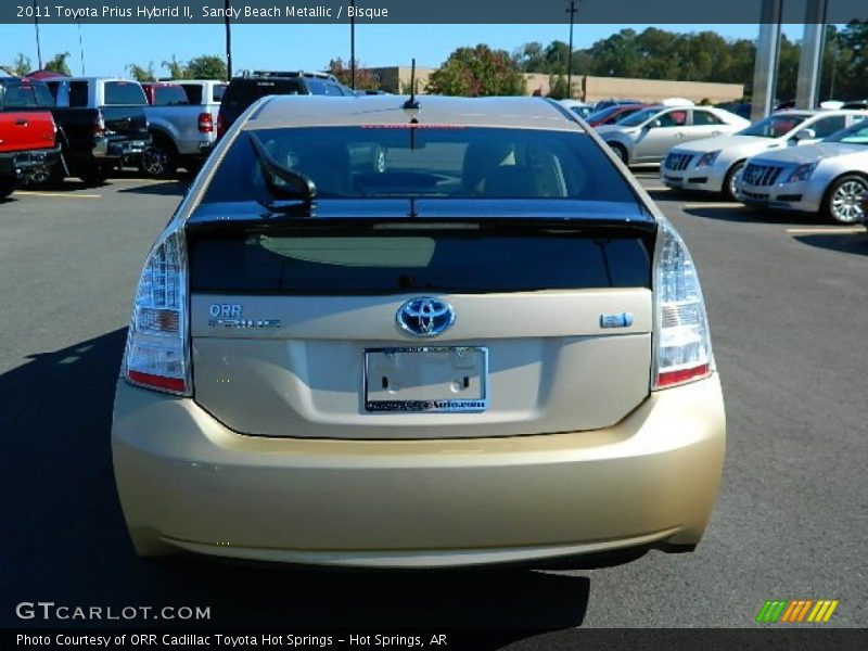 Sandy Beach Metallic / Bisque 2011 Toyota Prius Hybrid II