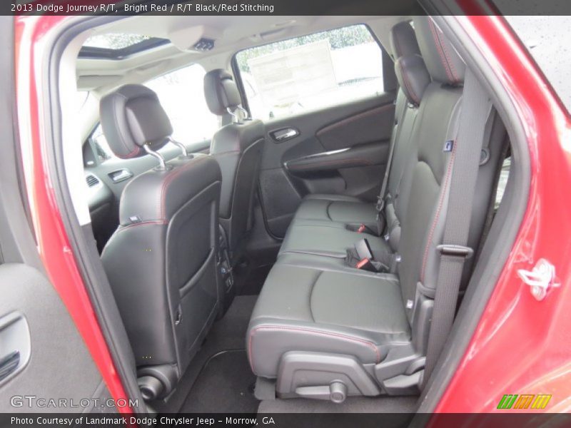 Rear Seat of 2013 Journey R/T