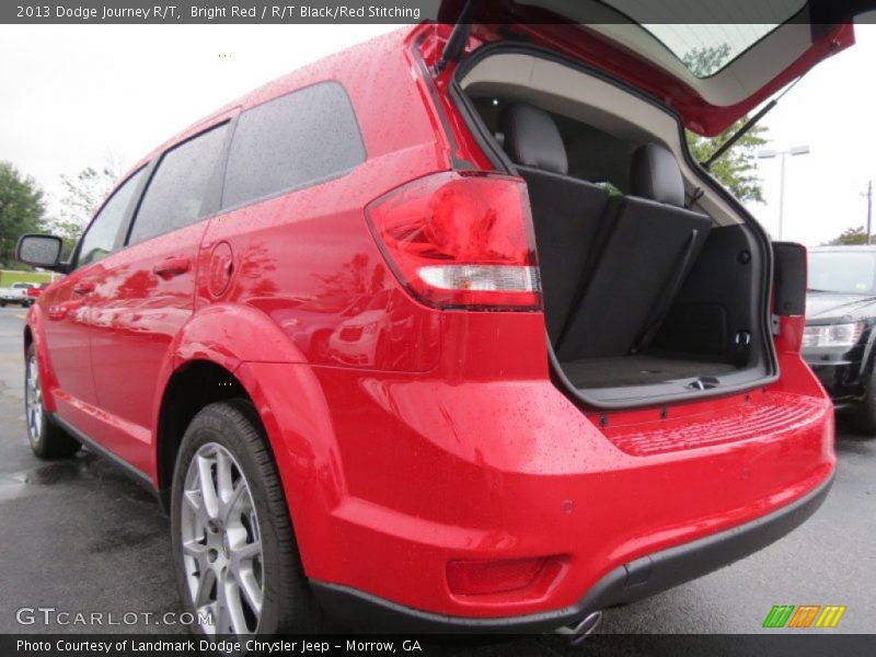Bright Red / R/T Black/Red Stitching 2013 Dodge Journey R/T