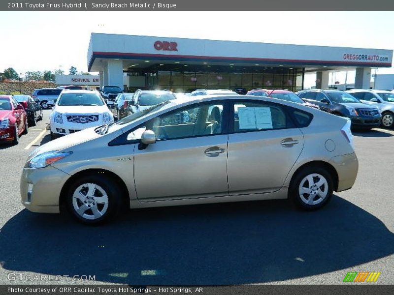 Sandy Beach Metallic / Bisque 2011 Toyota Prius Hybrid II