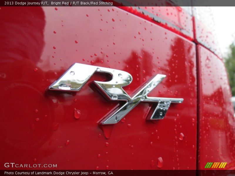 Bright Red / R/T Black/Red Stitching 2013 Dodge Journey R/T