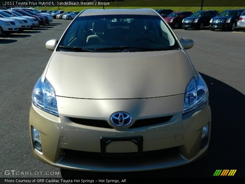 Sandy Beach Metallic / Bisque 2011 Toyota Prius Hybrid II