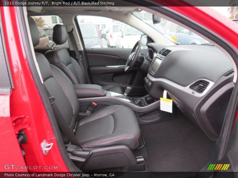 Bright Red / R/T Black/Red Stitching 2013 Dodge Journey R/T