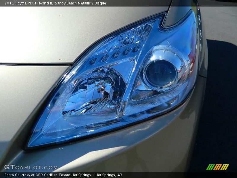 Sandy Beach Metallic / Bisque 2011 Toyota Prius Hybrid II