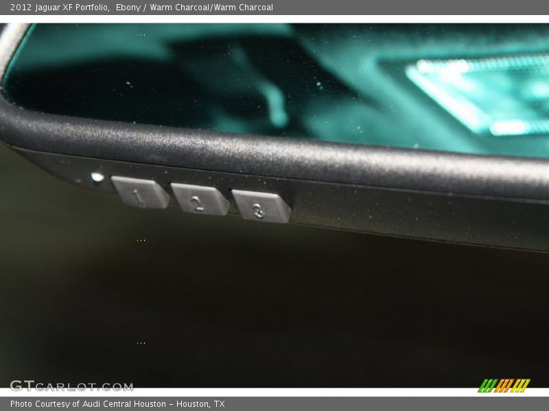 Ebony / Warm Charcoal/Warm Charcoal 2012 Jaguar XF Portfolio