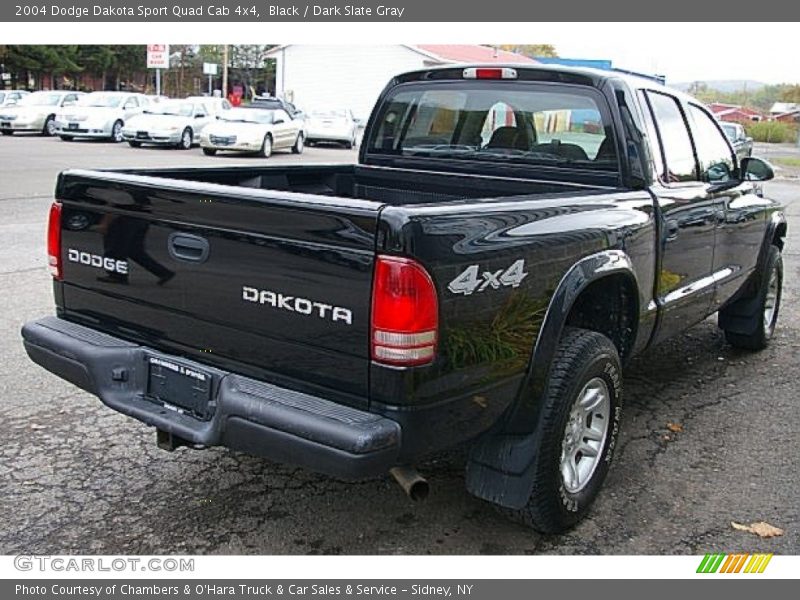 Black / Dark Slate Gray 2004 Dodge Dakota Sport Quad Cab 4x4