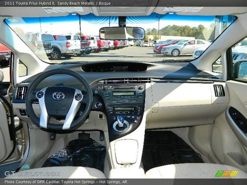 Sandy Beach Metallic / Bisque 2011 Toyota Prius Hybrid II