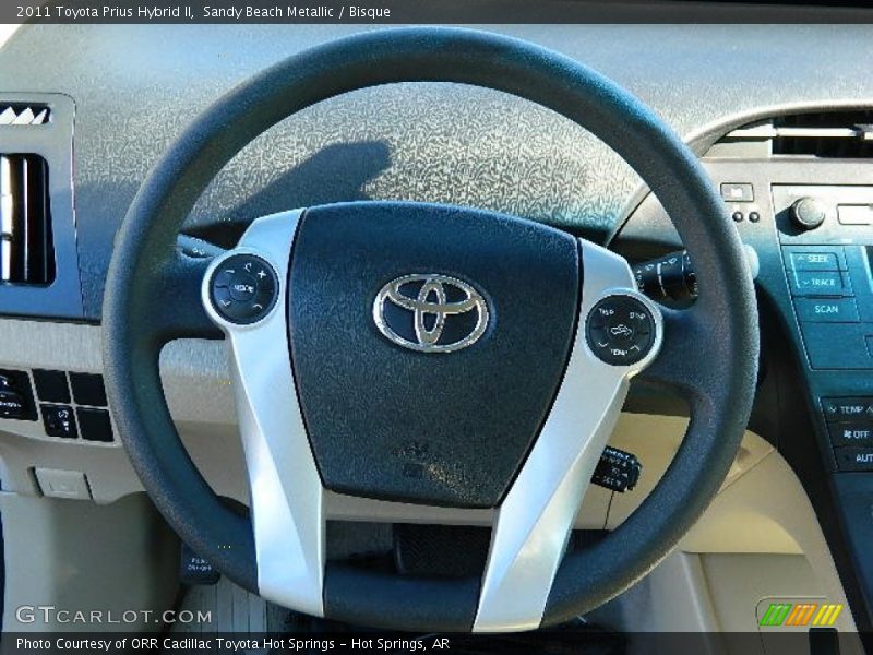 Sandy Beach Metallic / Bisque 2011 Toyota Prius Hybrid II