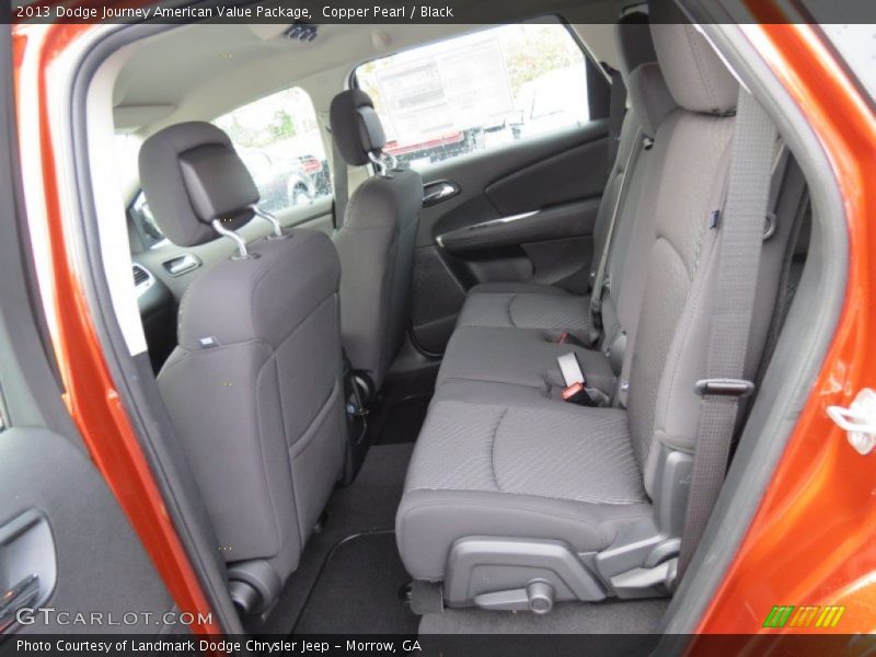 Copper Pearl / Black 2013 Dodge Journey American Value Package
