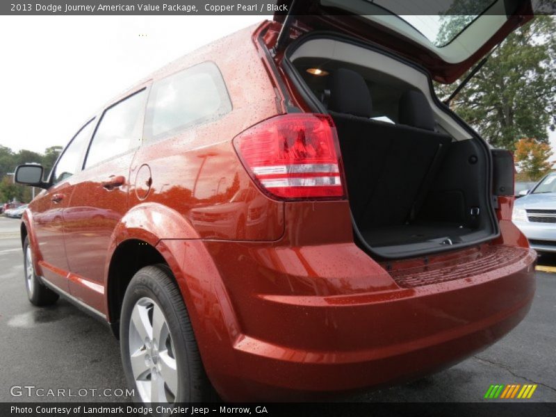 Copper Pearl / Black 2013 Dodge Journey American Value Package