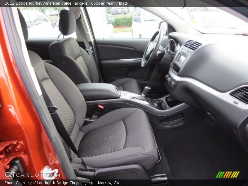 Copper Pearl / Black 2013 Dodge Journey American Value Package