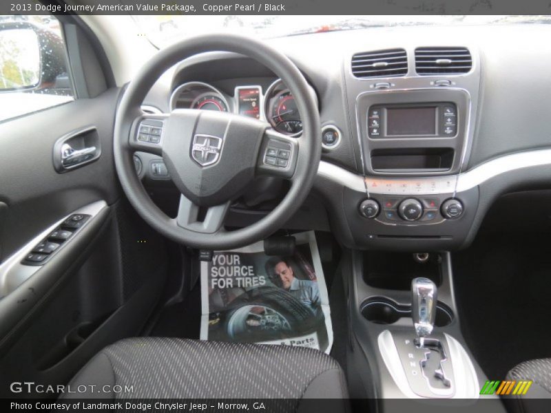 Copper Pearl / Black 2013 Dodge Journey American Value Package