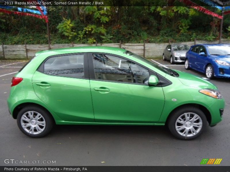 2013 MAZDA2 Sport Spirted Green Metallic