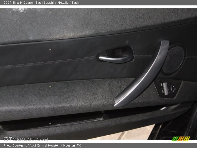 Black Sapphire Metallic / Black 2007 BMW M Coupe