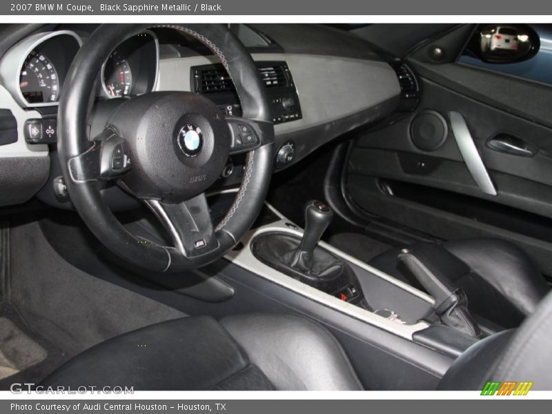 Black Interior - 2007 M Coupe 