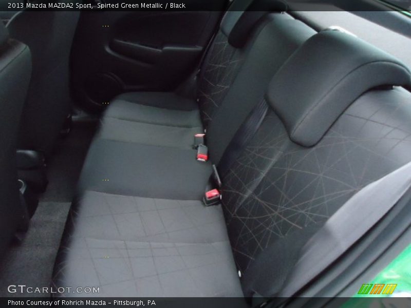 Spirted Green Metallic / Black 2013 Mazda MAZDA2 Sport