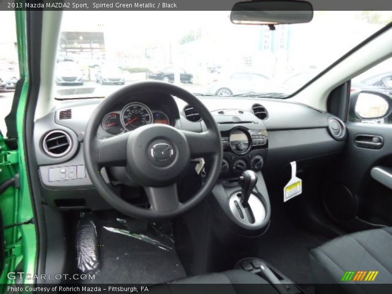 Black Interior - 2013 MAZDA2 Sport 