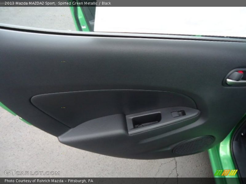 Spirted Green Metallic / Black 2013 Mazda MAZDA2 Sport