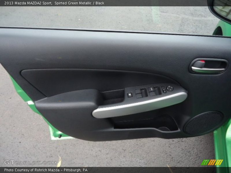 Spirted Green Metallic / Black 2013 Mazda MAZDA2 Sport