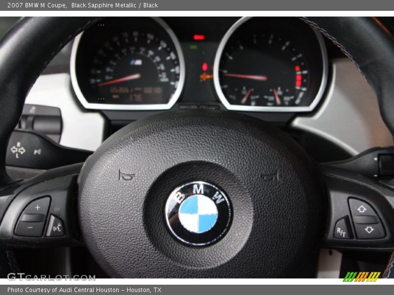 Black Sapphire Metallic / Black 2007 BMW M Coupe