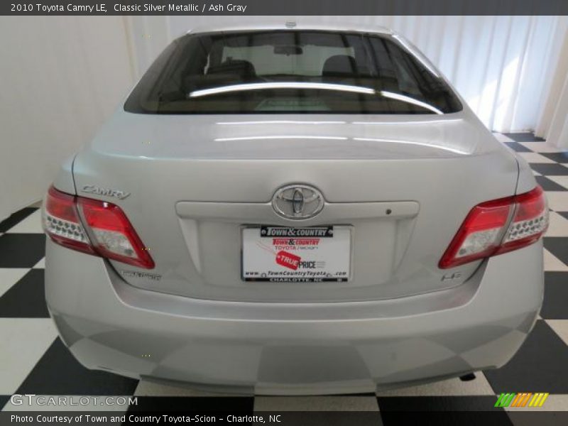 Classic Silver Metallic / Ash Gray 2010 Toyota Camry LE