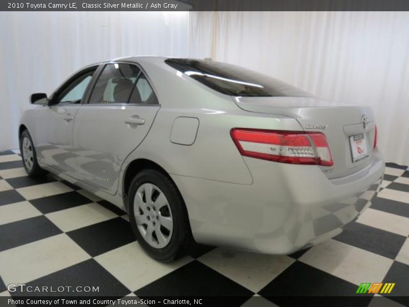 Classic Silver Metallic / Ash Gray 2010 Toyota Camry LE